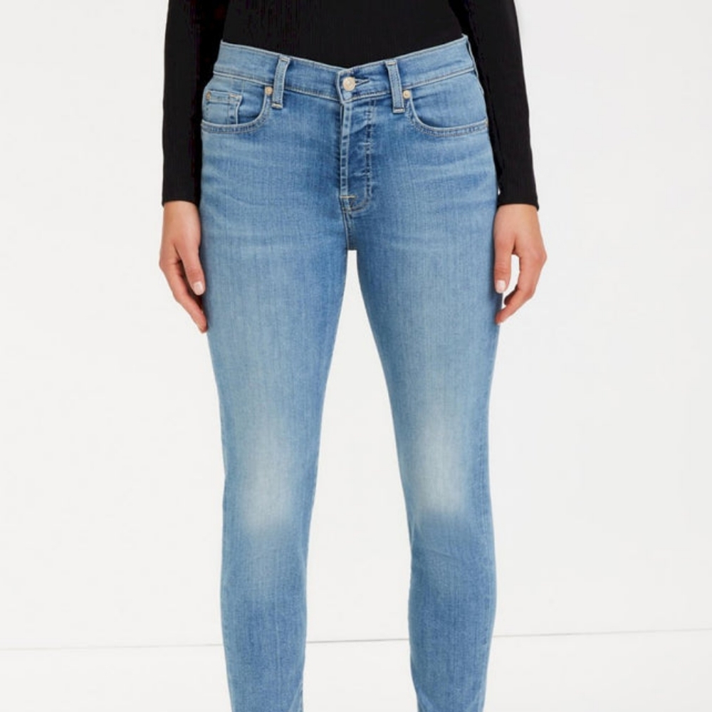 7 for all mankind Josefina skinny boyfriend jeans